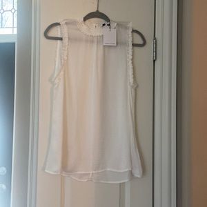 Off-white GIBSON LATIMER brand top! Size LARGE